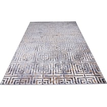 davide gray area rug  x    