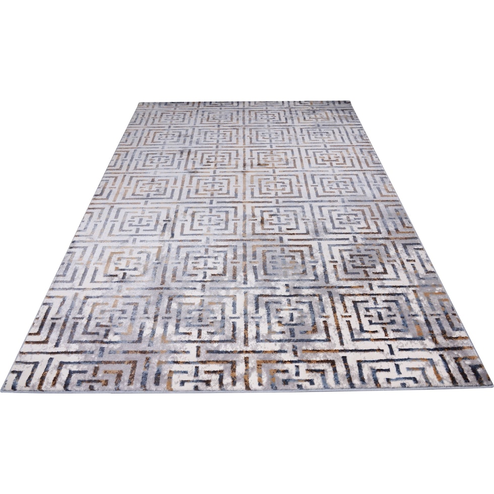 davide gray area rug  x    