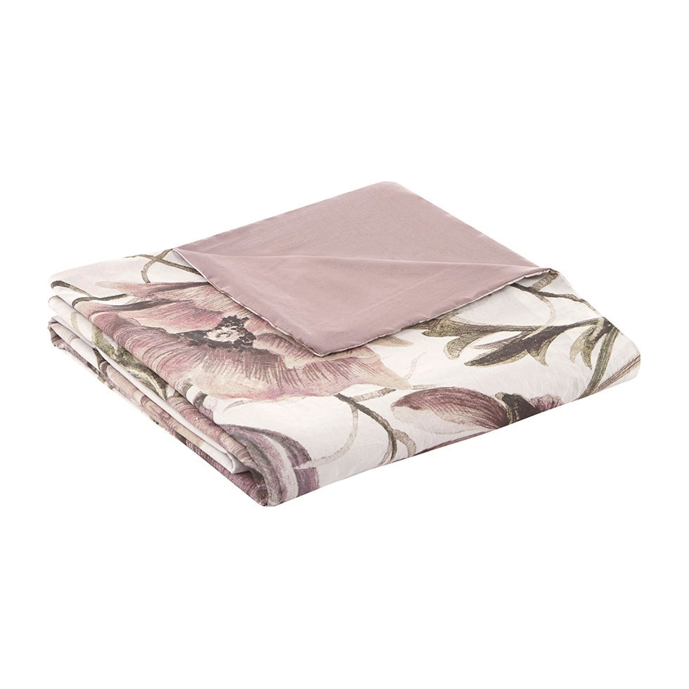 davina pink full queen bedding set   