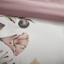 davina pink full queen bedding set   