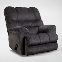 dawson blue recliner   