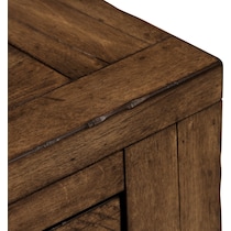 dawson dark brown dresser and mirror   
