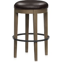 deacon gray bar stool   