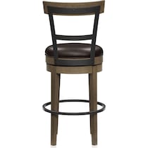 deacon gray bar stool   