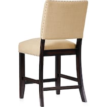 dean light brown counter height stool   