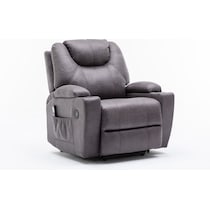 deans gray recliner   