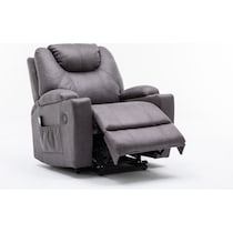 deans gray recliner   