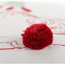 dear santa natural pillow   