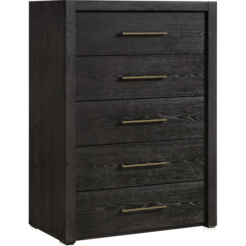 decker dark brown chest   