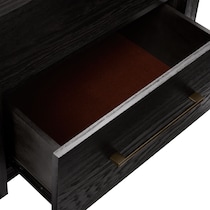 decker dark brown nightstand   