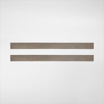 deila light brown full bed rails   