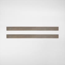 deila light brown full bed rails   