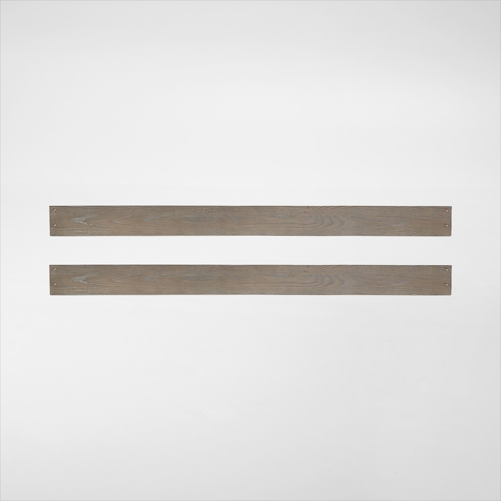 deila light brown full bed rails   