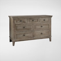 deilia dark brown dresser   