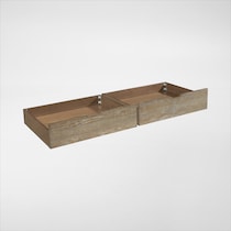 deilia light brown storage drawer   