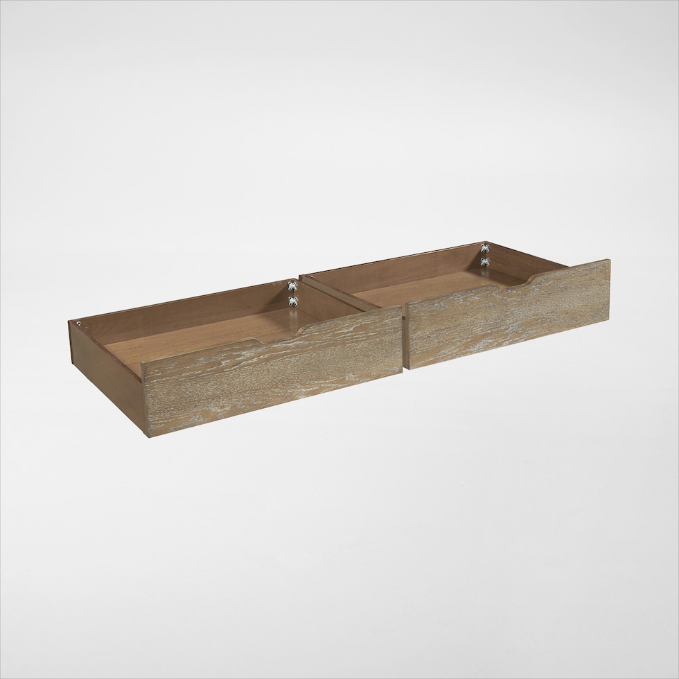 deilia light brown storage drawer   