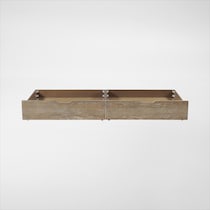 deilia light brown storage drawer   