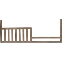 deilia light brown toddler rail   