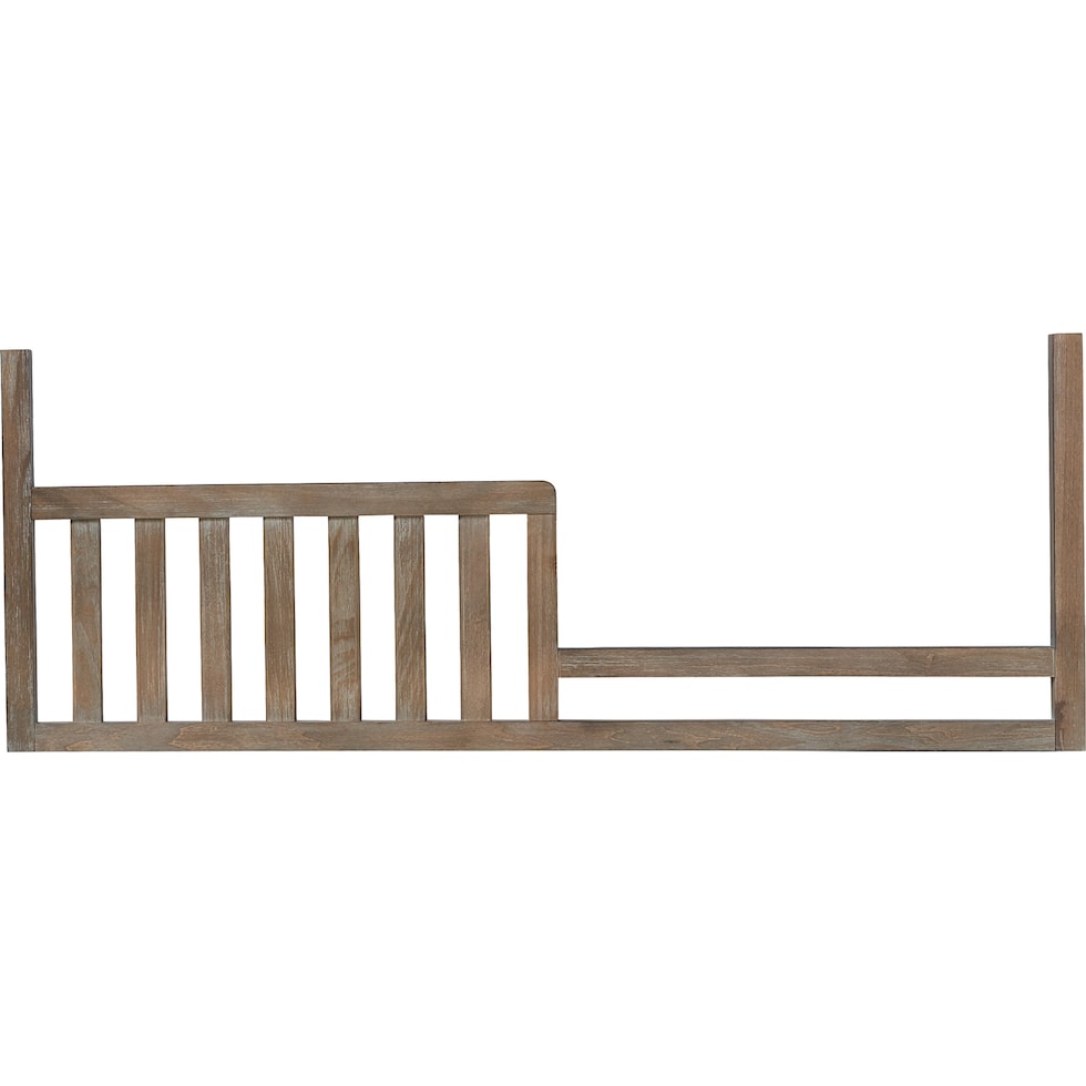 deilia light brown toddler rail   