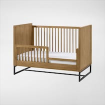 deilia light brown toddler rail   