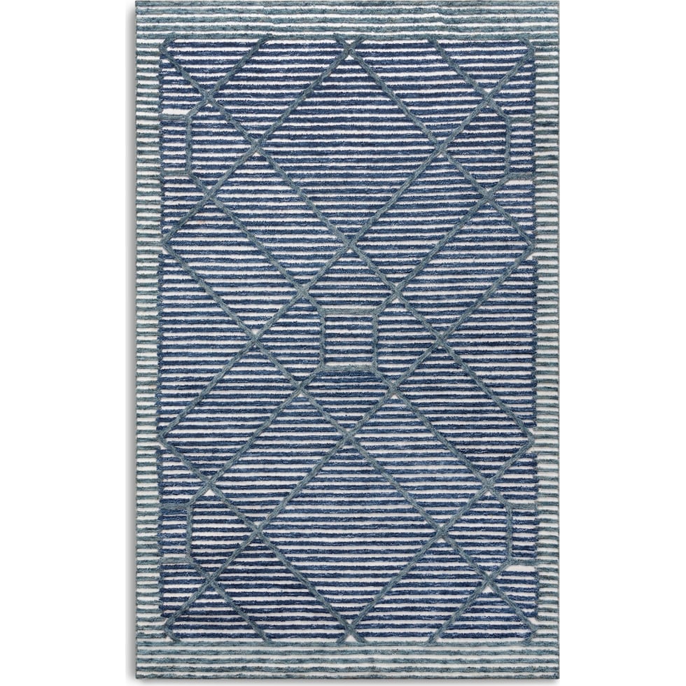 deja blue outdoor area rug   