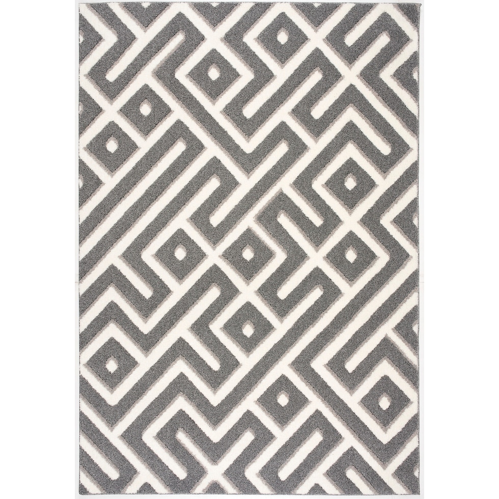 deji gray area rug  x    