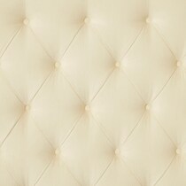 del mar white queen upholstered bed   