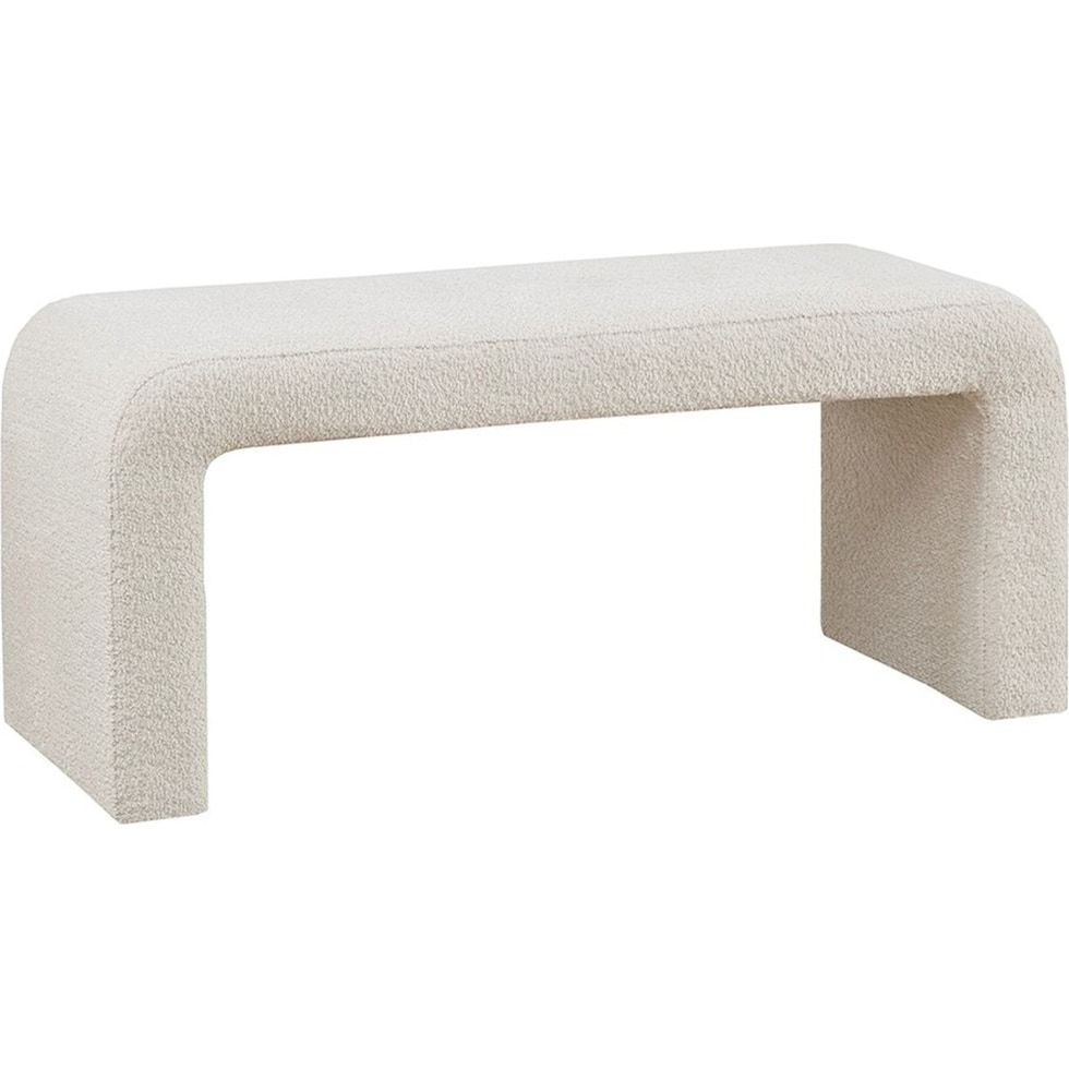 delano white bench   