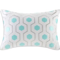 delilah blue twin bedding set   
