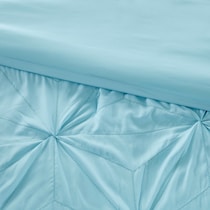 delilah blue twin bedding set   