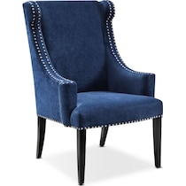 delshire blue accent chair   