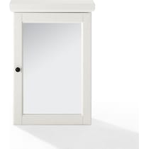 deluz white bathroom cabinet   