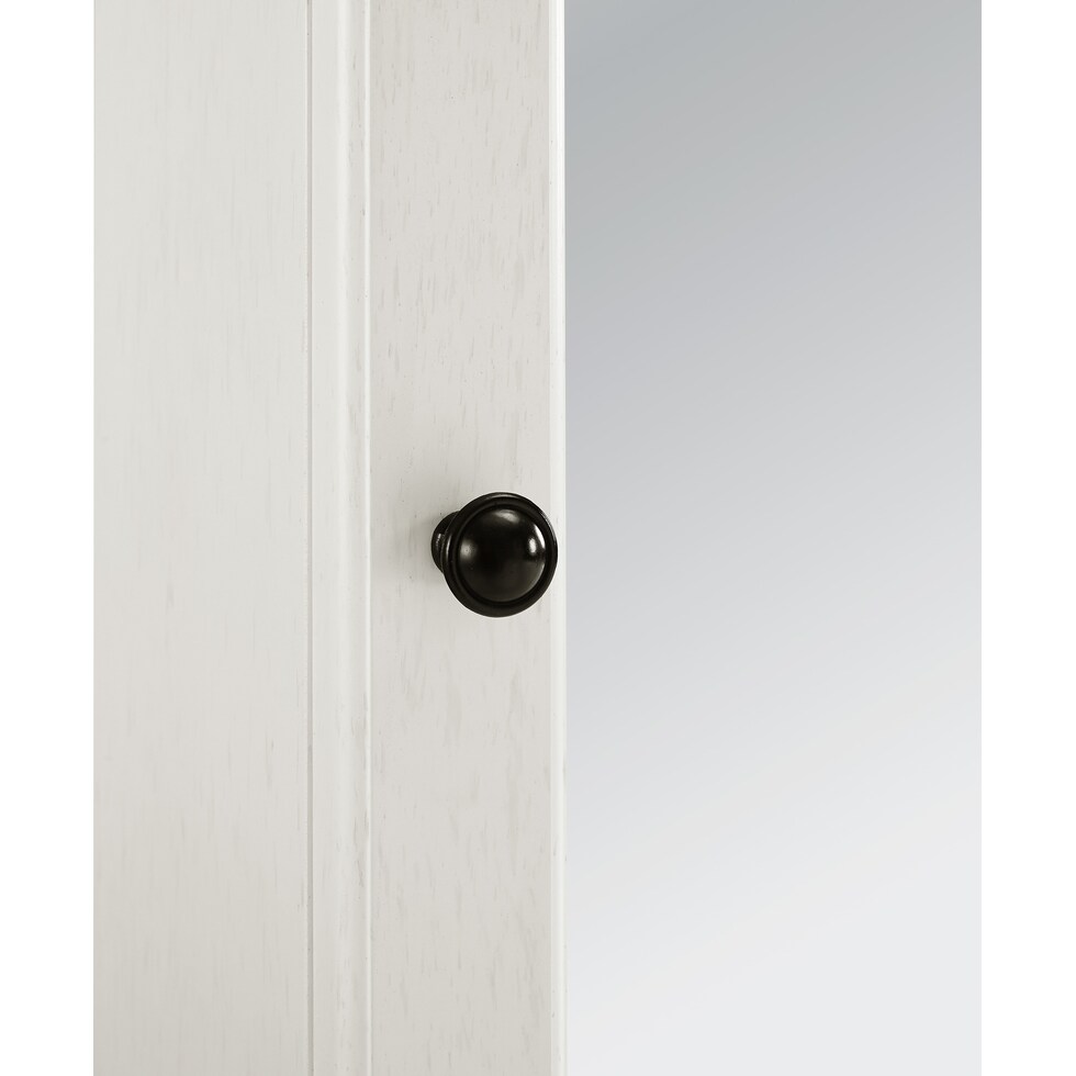deluz white bathroom cabinet   