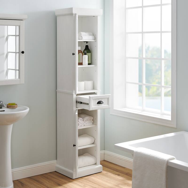 Deluz Tall Linen White Value City Furniture