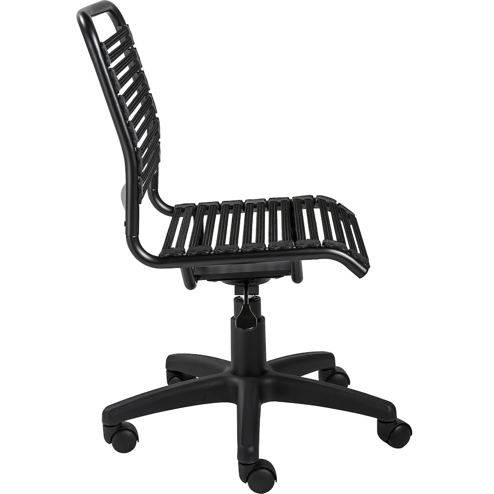 demy black office chair   