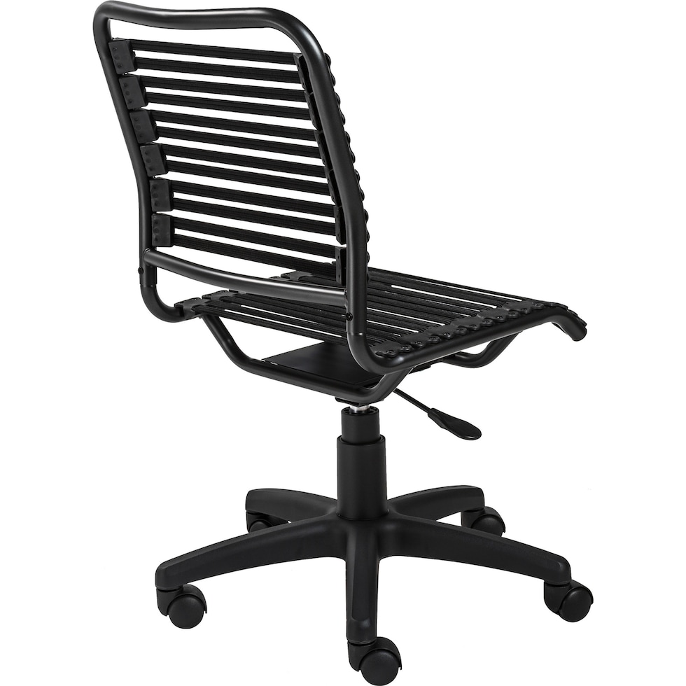 demy black office chair   