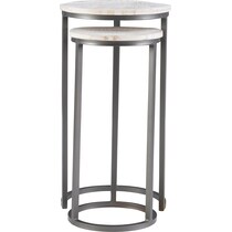 denali white nesting tables   