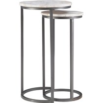 denali white nesting tables   
