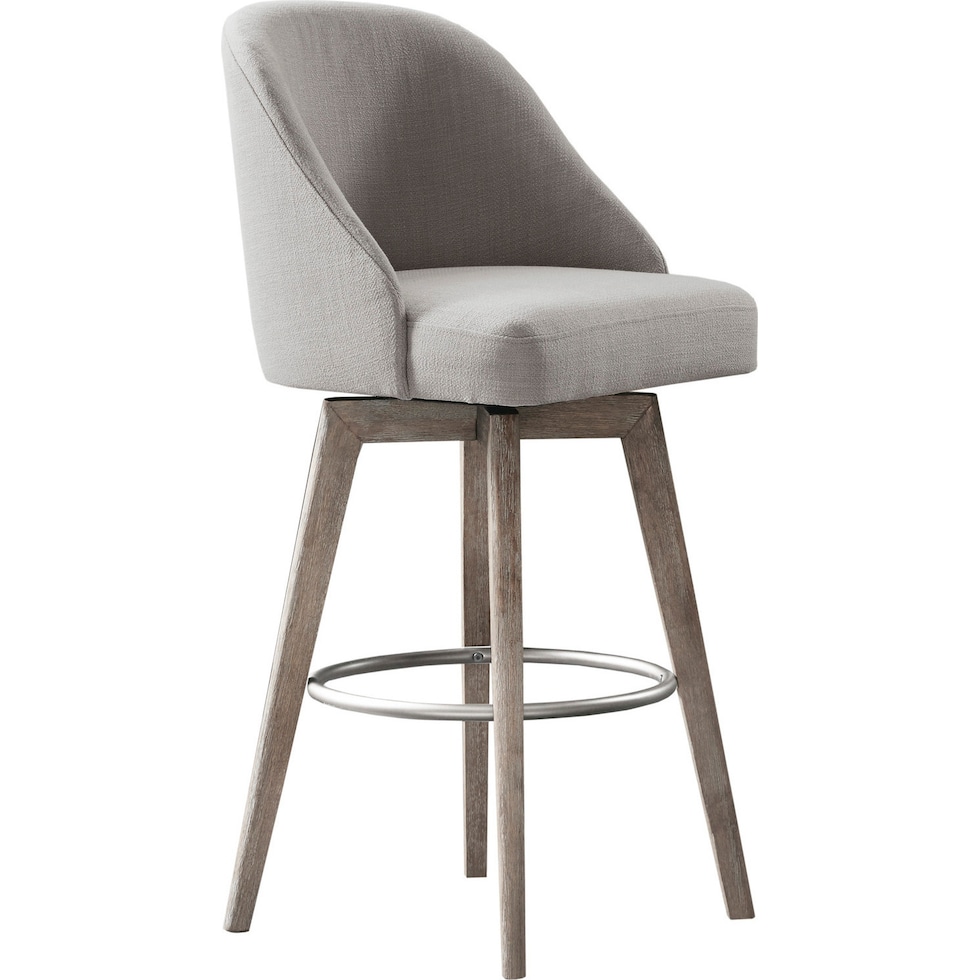 denton gray bar stool   