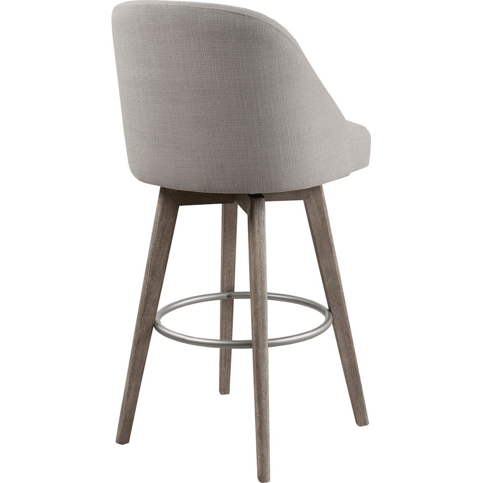 denton gray bar stool   