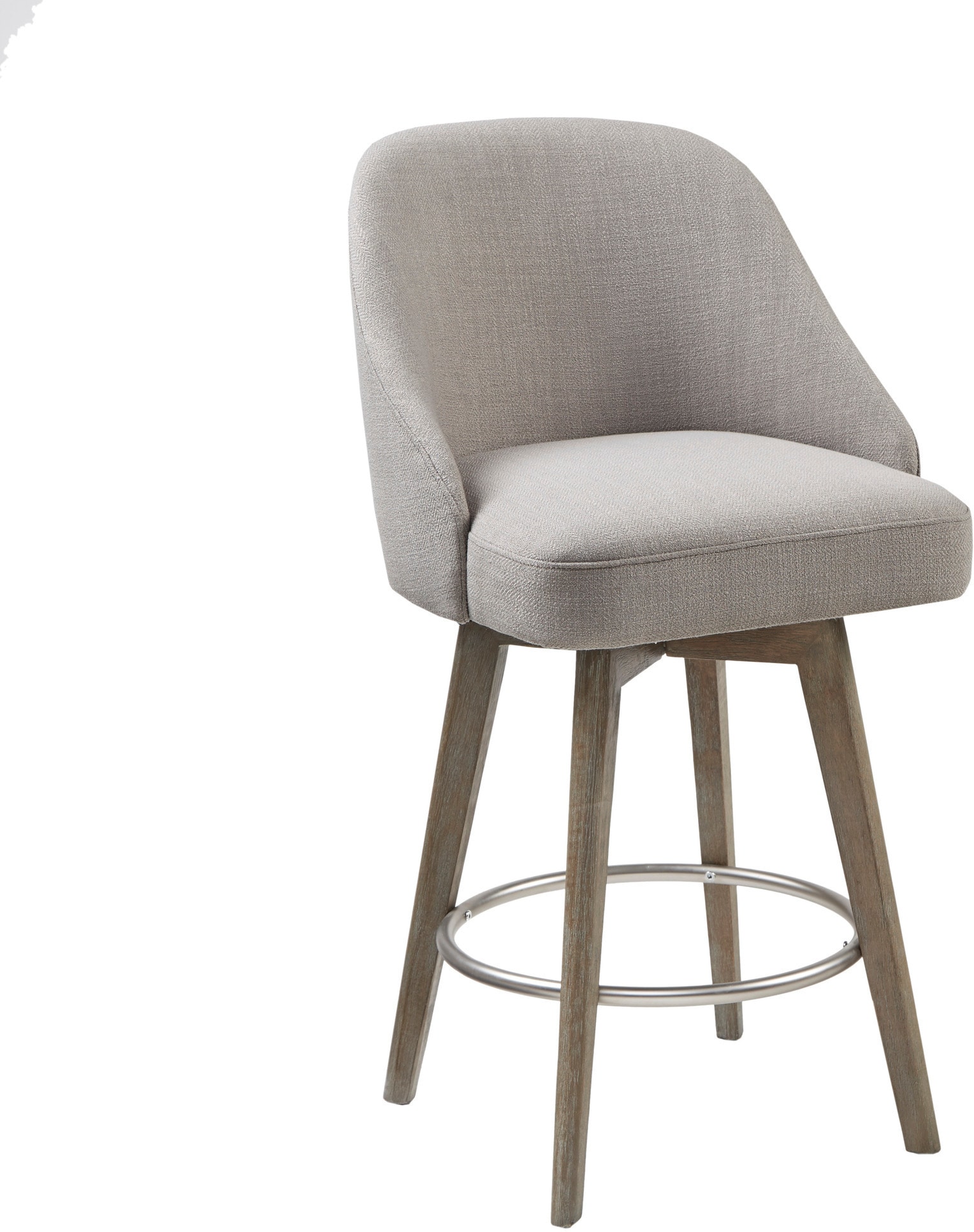 Denton Swivel CounterHeight Stool Gray Value City Furniture