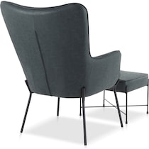 denton green accent chair   