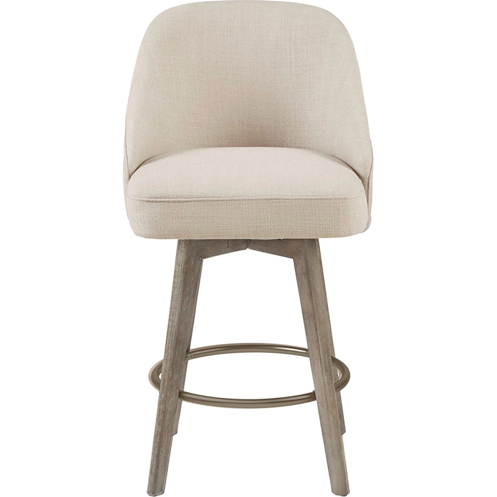 denton white counter height stool   