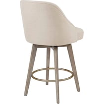 denton white counter height stool   