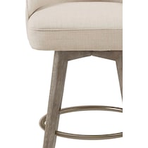 denton white counter height stool   