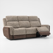 desmond dark brown loveseat   