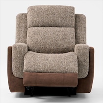 desmond dark brown recliner   