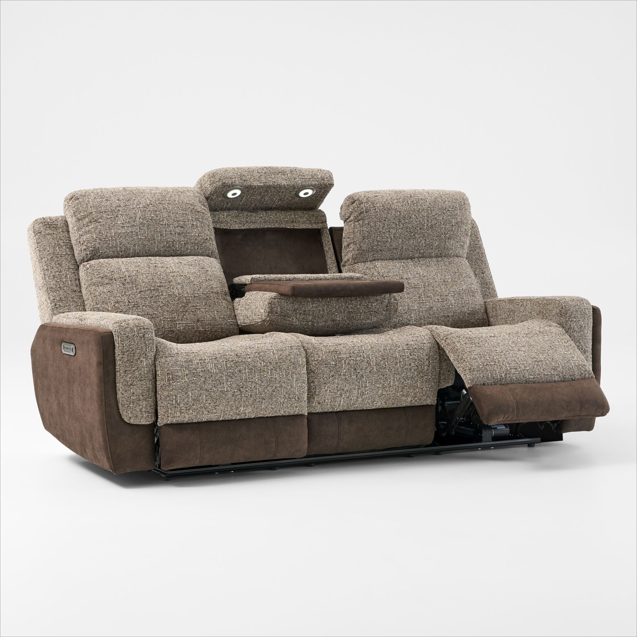 Desmond Dual-Power Reclining Sofa | Value City Furniture