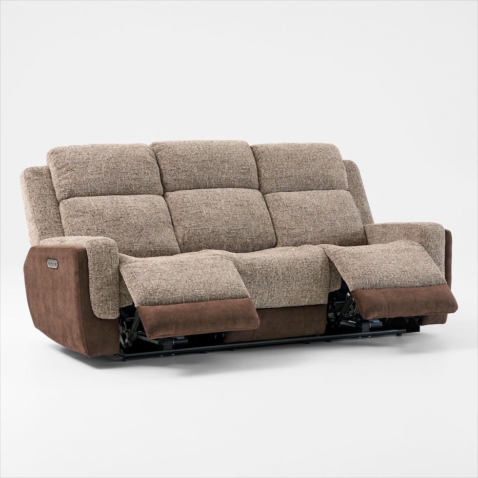 desmond dark brown sofa   