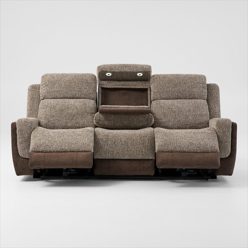 desmond dark brown sofa   